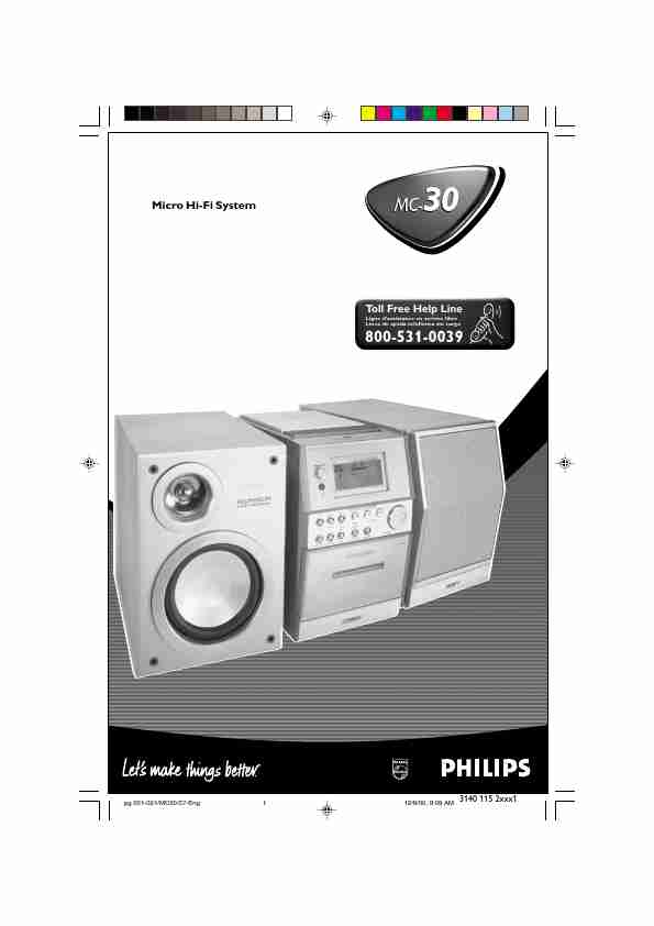 Philips Stereo System 30-page_pdf